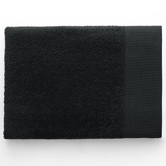 Asciugamano AMARI - AMELIAHOME colore nero stile classico 30x50 AmeliaHome