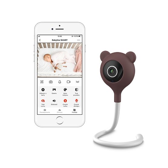 Baby monitor elettronico Babyline Smart White
