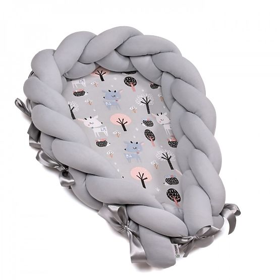 Baby nest 2in1- Fulvo grigio