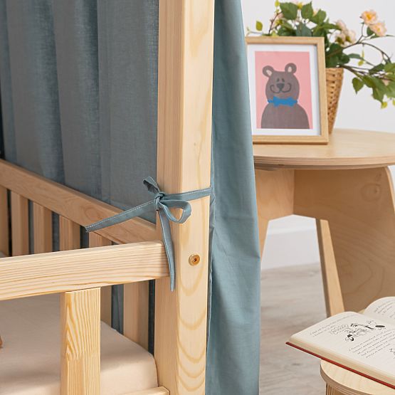 Baldacchino per il letto da casa Leola Hip - verde