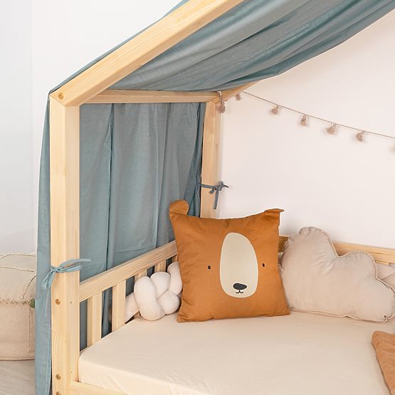 Baldacchino per il letto da casa Leola Hip - verde