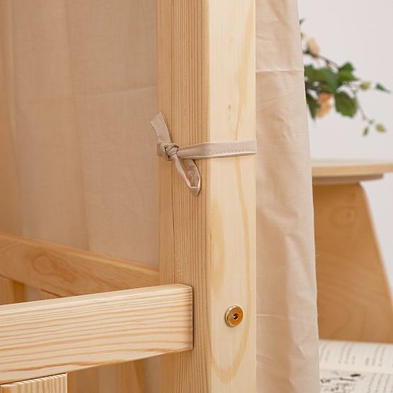 Baldacchino per il letto di casa Leola Hip - beige
