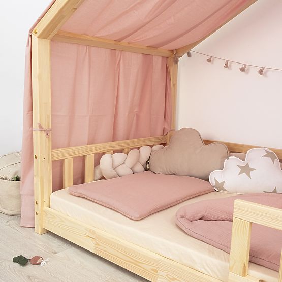 Baldacchino per il letto di casa Leola Hip - rosa antico