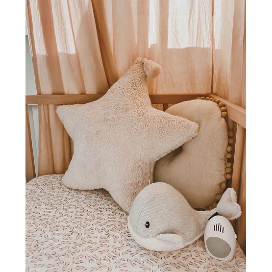 Balena con battito cardiaco FLOW - crema