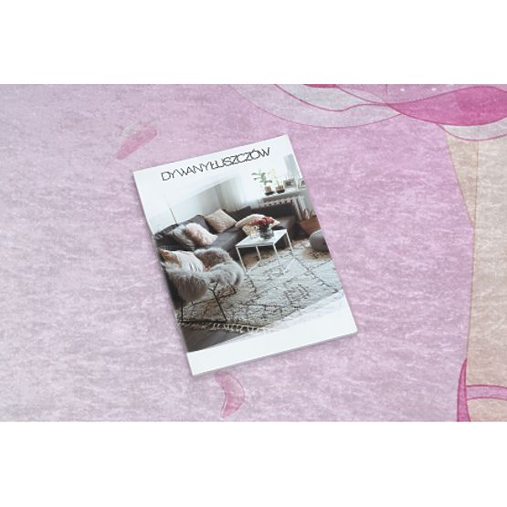 BAMBINO 42830 tappetino da lavaggio Ballerina per bambini antiscivolo - rosa