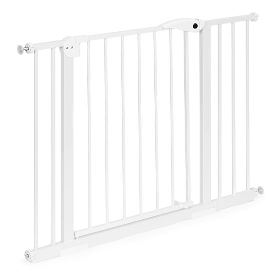 Barriera di sicurezza 74-105 cm per scale e porte pannelli aggiuntivi in acciaio bianco ECOTOYS