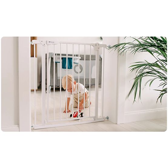 Barriera di sicurezza per porte/scale - nera