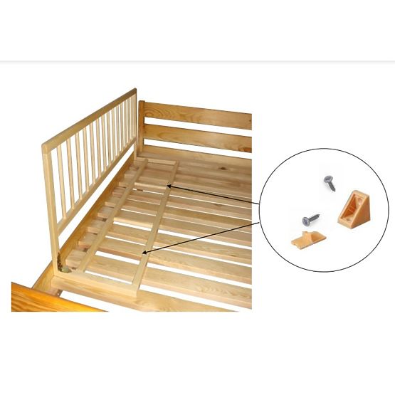 Barriera per letto F - naturale