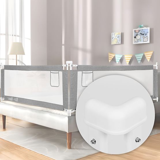 Barriera protettiva per letto 180 cm protezione per bambini ECOTOYS