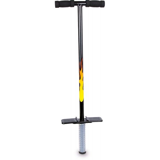 Bastone da salto POGO con fiamme