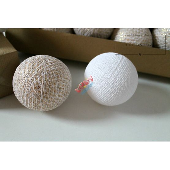 Batuffoli di cotone - oro