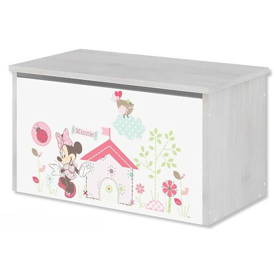 Baule in legno per giocattoli Disney - Minnie Mouse