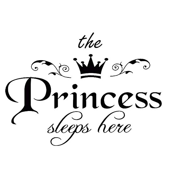 Baule per giocattoli Daria bianco con stampa Princess