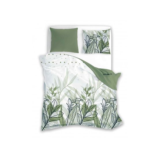 Biancheria da letto in cotone Prato 140x200 cm + 70x90 cm