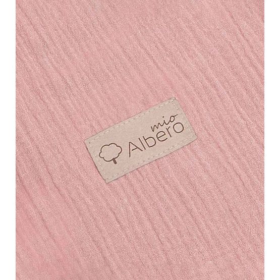 Biancheria da letto in mussola con imbottitura Hawaii-rosa