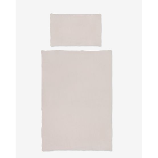 Biancheria da letto in mussola con imbottitura Picnic - beige