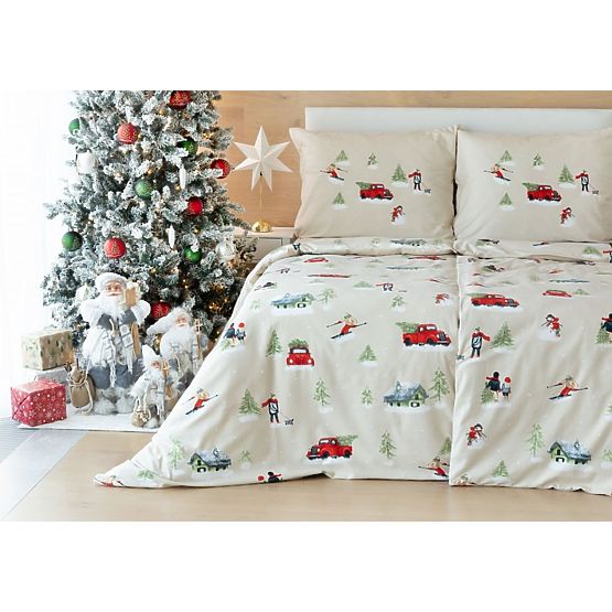 Biancheria da letto Magic invernale 140x200 cm + 70x90 cm