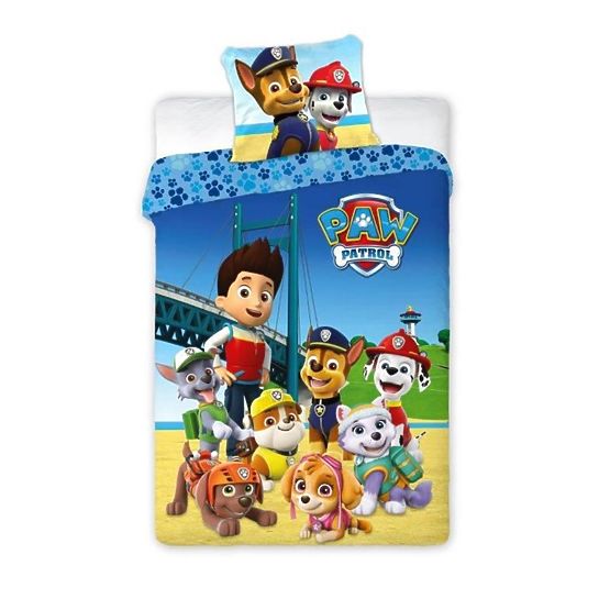 Biancheria da letto per bambini 135x100 + 60x40 cm Paw patrol