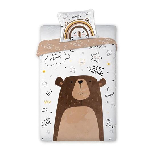 Biancheria da letto per bambini 140x200 cm + 70x90 cm Orsacchiotto