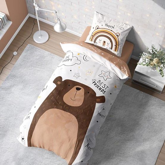 Biancheria da letto per bambini 140x200 cm + 70x90 cm Orsacchiotto