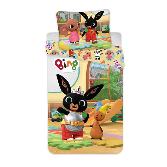 Biancheria da letto per bambini Bing 100 x 135 cm + 40 x 60 cm