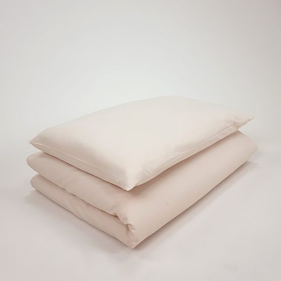 Biancheria da letto per bambini in cotone 100x135 cm - beige