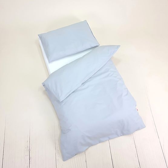 Biancheria da letto per bambini in cotone 100x135 cm - grigio