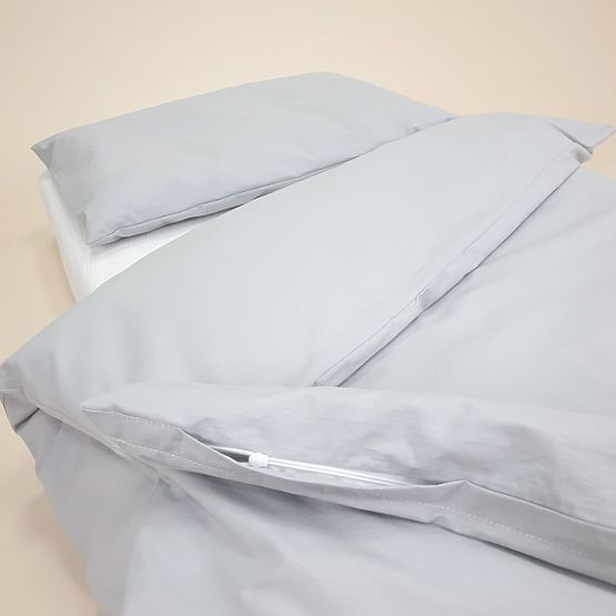 Biancheria da letto per bambini in cotone 100x135 cm - grigio