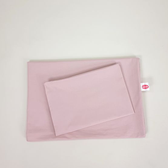 Biancheria da letto per bambini in cotone 100x135 cm - rosa