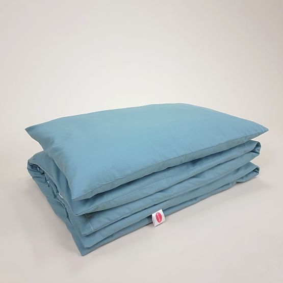 Biancheria da letto per bambini in cotone 120x90 cm – verde