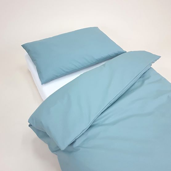Biancheria da letto per bambini in cotone 120x90 cm – verde