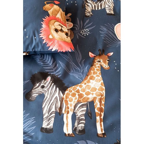 Biancheria da letto per bambini Matějovský 140x200 + 70x90 - Giungla
