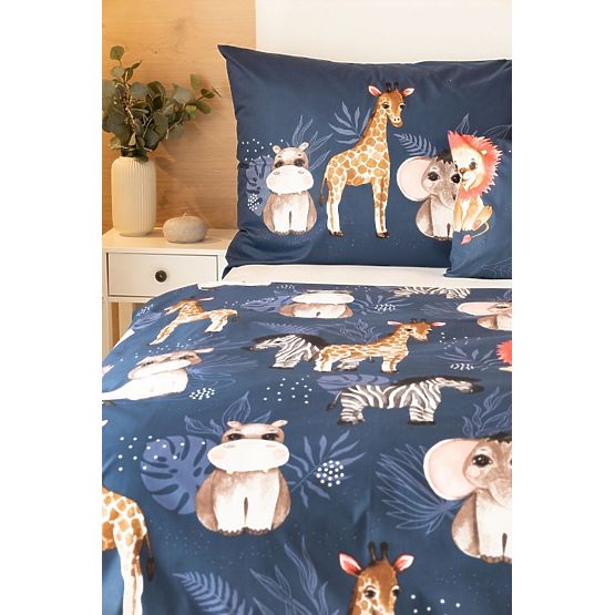 Biancheria da letto per bambini Matějovský 140x200 + 70x90 - Giungla