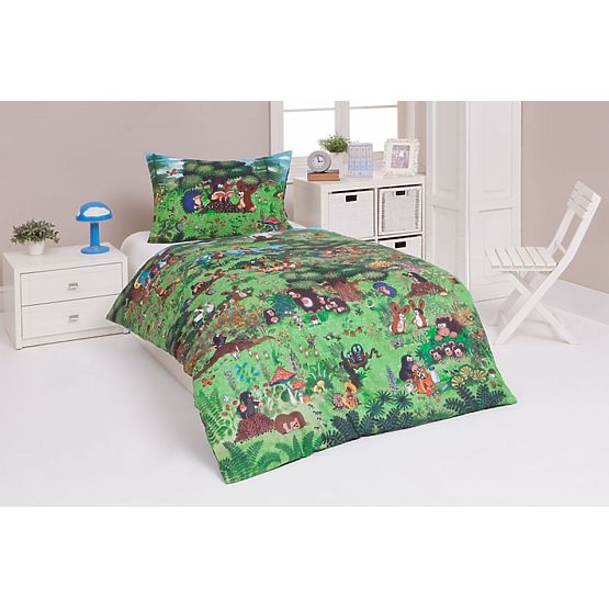 Biancheria da letto per bambini Matějovský - Talpa nel bosco