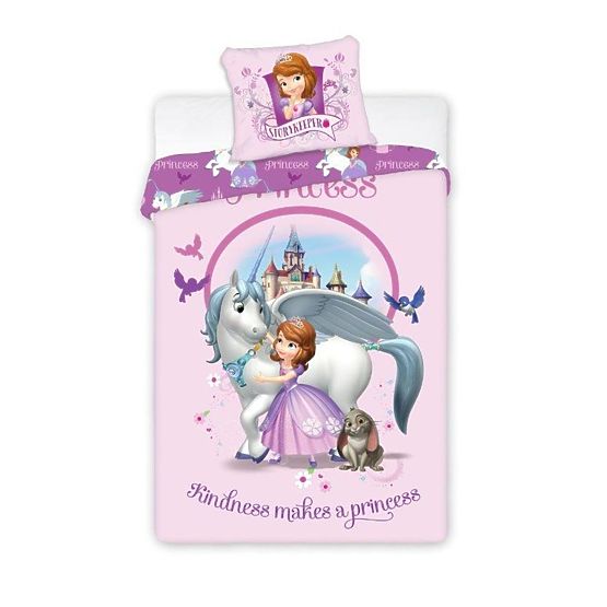 Biancheria da letto per bambini Principessa Sofia la Prima e l'unicorno