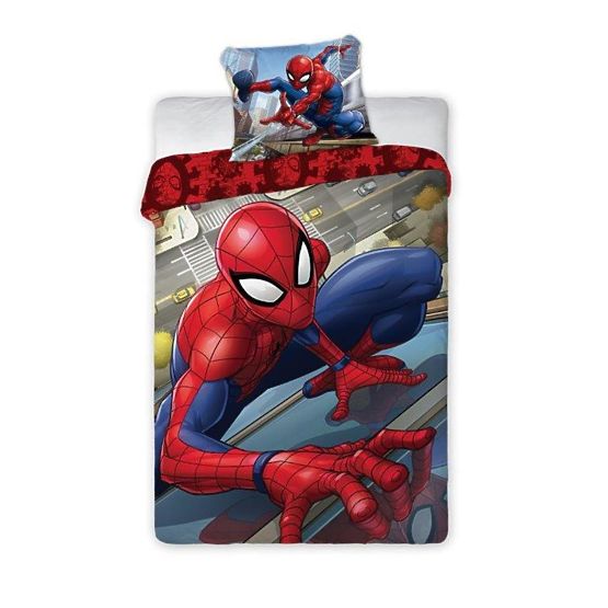 Biancheria da letto per neonati Spider-Man nella grande città