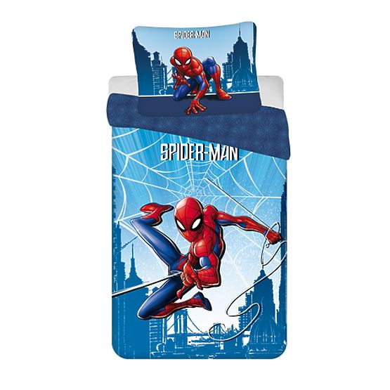 Biancheria da letto per bambini Spider-man 140x200 cm + 70x90 cm