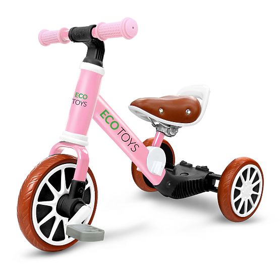 Bicicletta per bambini Ellie 3in1 - rosa