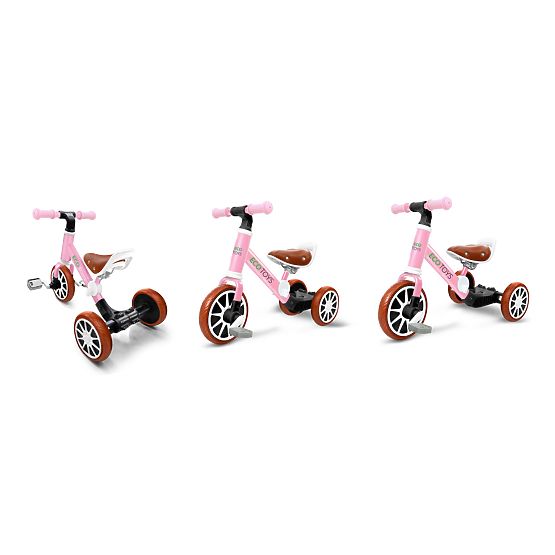 Bicicletta per bambini Ellie 3in1 - rosa