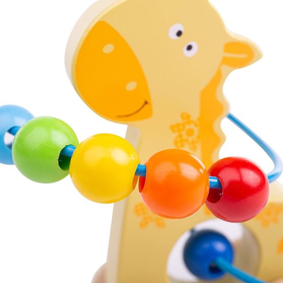 Bigjigs Labirinto Baby Giraffa su ruote