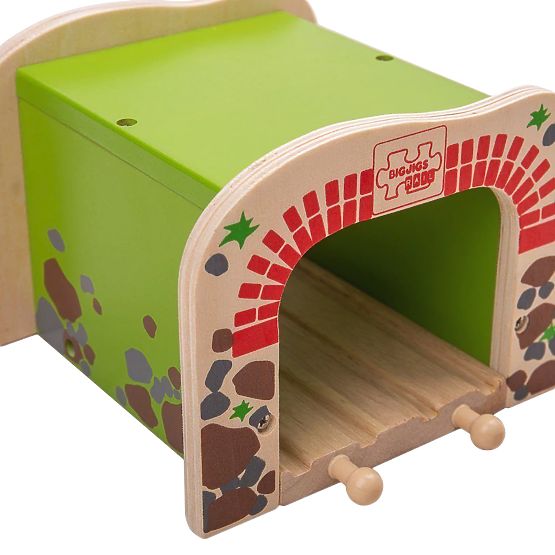Bigjigs Rail Doppio tunnel ferroviario