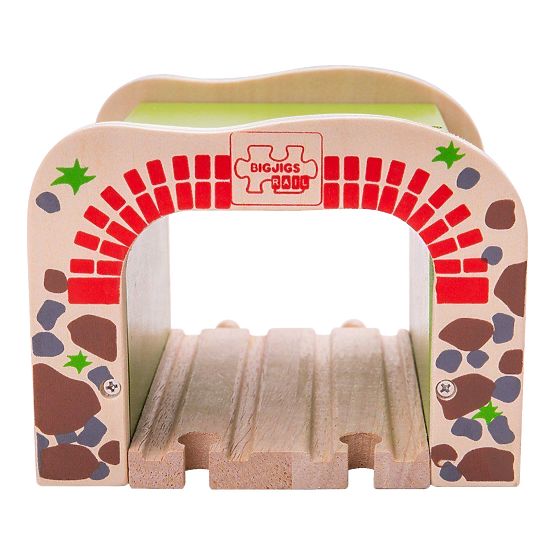 Bigjigs Rail Doppio tunnel ferroviario