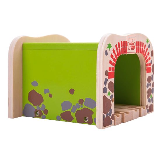 Bigjigs Rail Doppio tunnel ferroviario