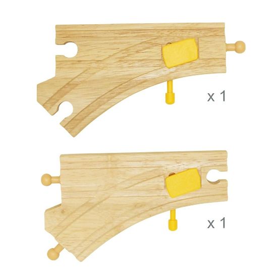Bigjigs Rail Interruttore di commutazione 2 pz