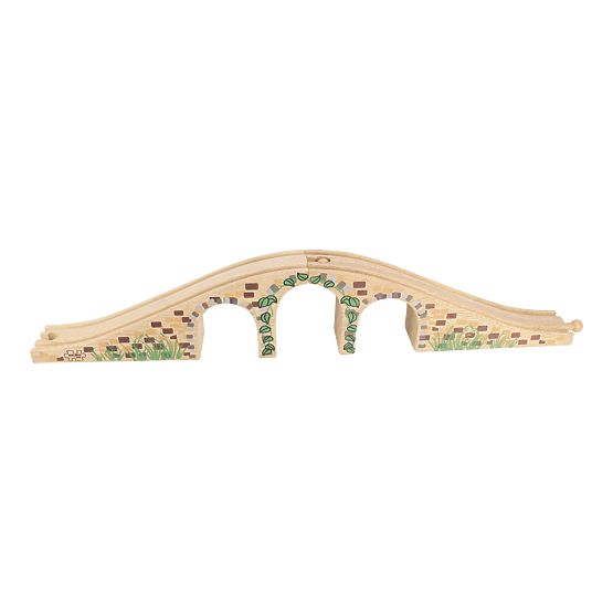 Bigjigs Rail Ponte ferroviario in legno