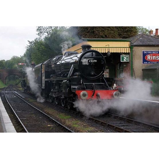 Bigjigs Rail Replica in legno della locomotiva a motore Black 5