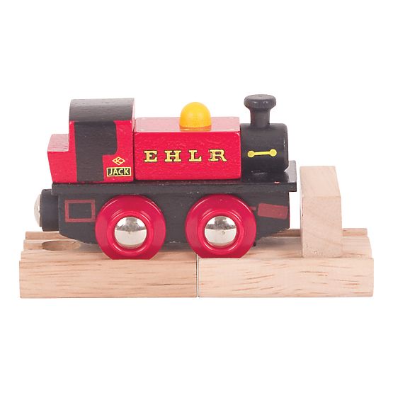 Bigjigs Rail Replica in legno della locomotiva EHLR Jack