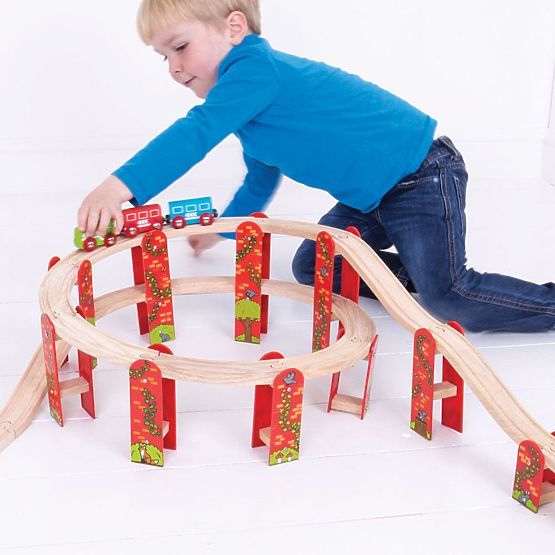 Bigjigs Rail Un tunnel ferroviario in pietra