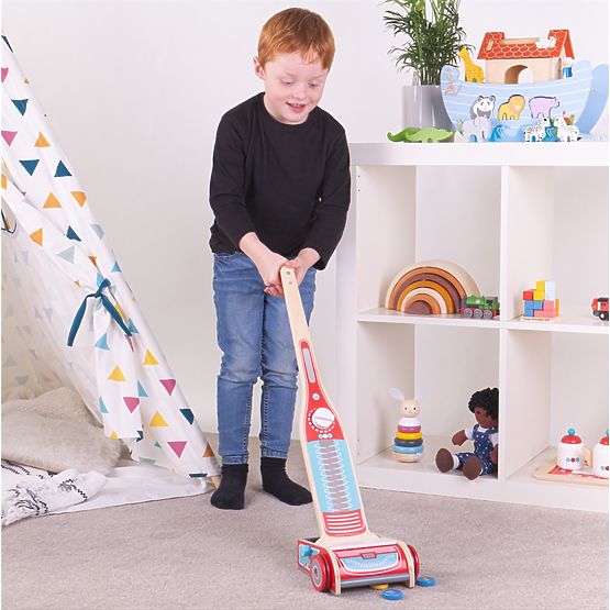 Bigjigs Toys Aspirapolvere a bastone