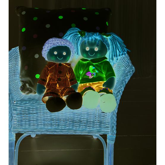 Bigjigs Toys Bambola di Stoffa Arthur 34 cm